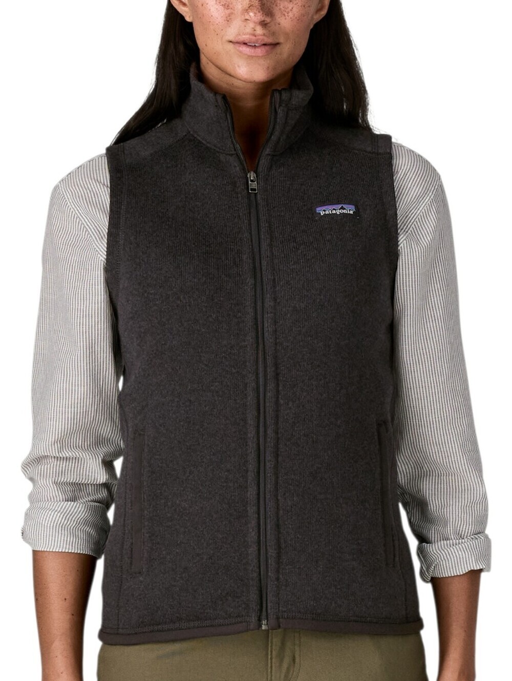 Patagonia Better Sweater Fleece Vest Womens Extra Small Black